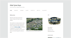 Desktop Screenshot of oldetymedays.org